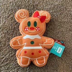 Gingerbread Minnie pillow